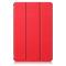  Samsung Galaxy Tab S7 / Tab S8 - Tri-Fold Fodral - Röd