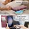 CASEME CASEME Galaxy S24 Ultra Fodral Slim Litchi Läder Röd