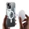  iPhone 15 Skal MagSafe Akryl/TPU Transparent