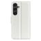  Samsung Galaxy S25 Plus Fodral Litchi Läder Vit