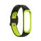  Samsung Galaxy Fit 2 SM-R220 Armband Ihåligt Silikon Svart/Grön