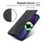  iPhone 15 Plus Fodral RFID Flip Retro Brun