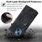  iPhone 15 Plus Fodral RFID Flip Retro Brun