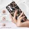  Samsung Galaxy A23 5G Skal Marmor Black Flowers