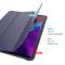  iPad Pro 11 (2018/2020/2021) - Tri-Fold Smart Fodral Pennhållare - Blå