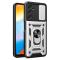  Samsung Galaxy A14 4G/5G Skal Ring CamShield Hybrid Silver