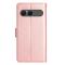  Sony Xperia 10 VII Fodral Med Blommigt Tryck Roséguld
