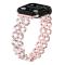  Apple Watch 42/44/45/46/49 mm Metal Bling Armband Roséguld