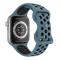 ColorPop Sportarmband Dual-Color Apple Watch 42/41/40/38 mm (S/M) Blå/Svart