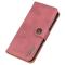 KHAZNEH KHAZNEH Samsung Galaxy S24 FE Fodral Läder Rosa