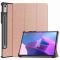  Lenovo Tab P11 Pro Gen 2 Fodral Tri-Fold Läder Roséguld