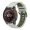  Garmin Fenix 26 mm Armband Quick Release Silikon Grå