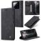 CASEME CASEME Xiaomi 14 Fodral Flip Läder Svart
