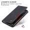 CASEME CASEME Xiaomi 14 Fodral Flip Läder Svart