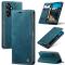 CASEME CASEME Galaxy A16/A26 5G Fodral Flip Retro Läder Blå