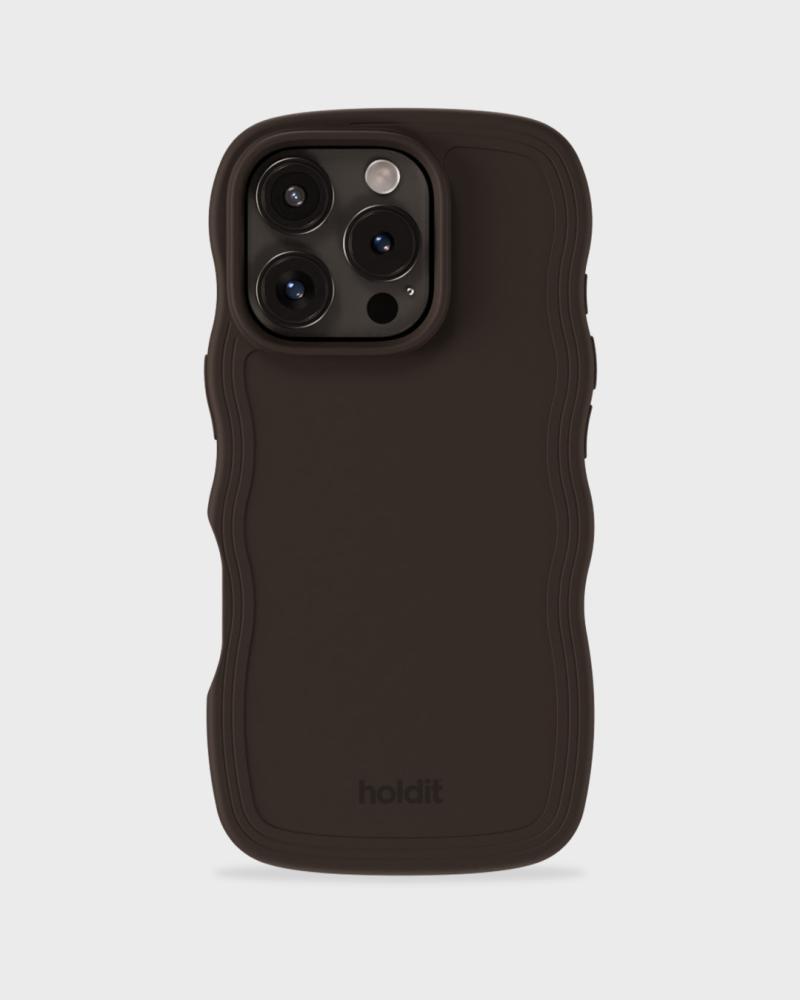holdit holdit iPhone 16 Pro Skal Wavy Chocolate