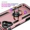  iPhone 17 Skal Shockproof Hybrid Ring Roséguld