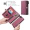 CASEME CASEME iPhone 7/8/SE Fodral 2in1 Multifunktionellt Röd