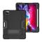  iPad Pro 12.9 (2020/2021) - Shockproof Skal Med Kickstand - Svart