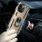  iPhone 13 Pro Max - Shockproof Hybrid Armor Ring Skal - Guld