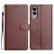  Samsung Galaxy S25 Edge Fodral Läder Brun