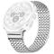  Galaxy Watch 8 46/44/40 mm Armband Magnetisk Loop Silver
