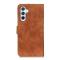 KHAZNEH KHAZNEH Samsung Galaxy A37 5G Fodral Retro Läder Brun