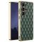GKK GKK Samsung Galaxy S25 Ultra Skal Diamond Hybrid Läder Grön