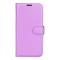 Motorola Edge 30 Pro Fodral Litchi Textur Lila