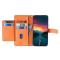  Xiaomi Redmi 15C Fodral Läder Multifunktionellt Orange