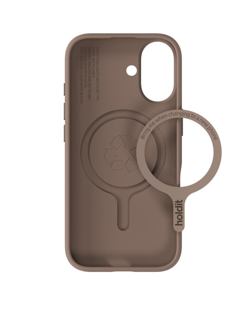 holdit holdit iPhone 17 Mobilskal Soft MagSafe Mocha Brown