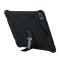  iPad Pro 12.9 (2018/2020/2021) - Hybrid Skal Kickstand Och Rem - Svart