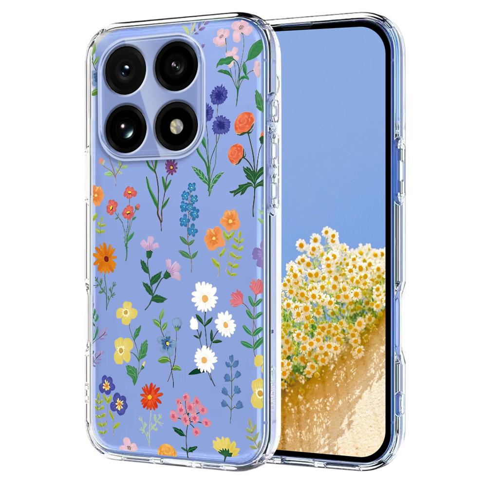  Xiaomi 15T Skal Med Tryck Blommor