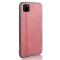  Huawei Y5p - Hybrid Läder Skal - Röd