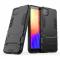  Huawei Y5p - Hybrid Skal med Kickstand - Svart