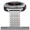  Galaxy Watch 8 46/44/40 mm Armband Magnetisk Loop Silver