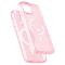  iPhone 15 Skal MagSafe Hybrid Glitter Rosa