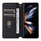  Galaxy Z Fold 6 Fodral Läder Svart