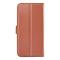  Motorola Edge 30 Pro Fodral Litchi Textur Brun