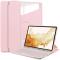  Galaxy Tab S9 Plus Fodral 360° Rotation Hybrid Rosa