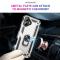  iPhone 17 Skal Shockproof Hybrid Ring Silver