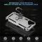  iPhone 17 Skal Shockproof Hybrid Ring Silver