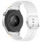  Klockarmband 22 mm Silikon Wave Design Vit
