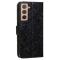  Samsung Galaxy S22 Plus Fodral Mandala Flower Svart
