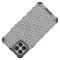  iPhone 12 Pro Max - Armor Honeycomb Textur - Vit