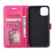  iPhone 12 Pro Max - Crazy Horse Fodral - Rosa