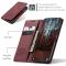 CASEME CASEME Xiaomi 14 Fodral Flip Läder Röd