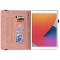  iPad 10.2 2019/2020/2021 Fodral Butterfly Flower Rosa