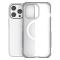  iPhone 16 Pro Skal MagSafe Shockproof Hybrid Vit