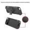 PGTECH PGTECH Nintendo Switch 2 Skal Kickstand Silikon Svart